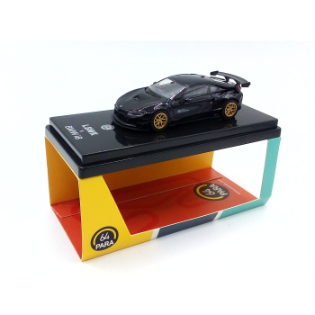 Liberty Walk BMW i8 2018 black/gold rims LHD - skala 1:64 - Para64